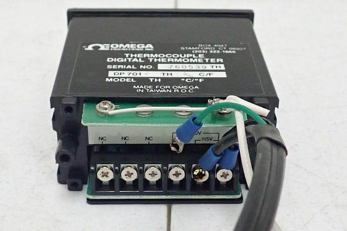 Used Omega DP701 Microcomputer Thermocouple Digital Thermometer