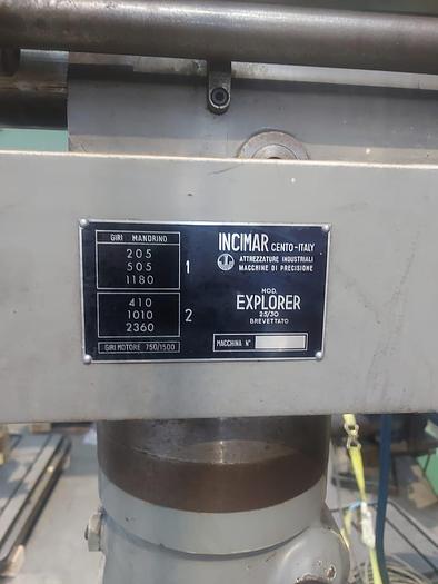 Used Incimar Pillar Drill