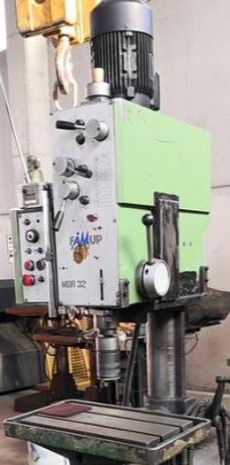 Used Famup MDR 32 Pillar Drill