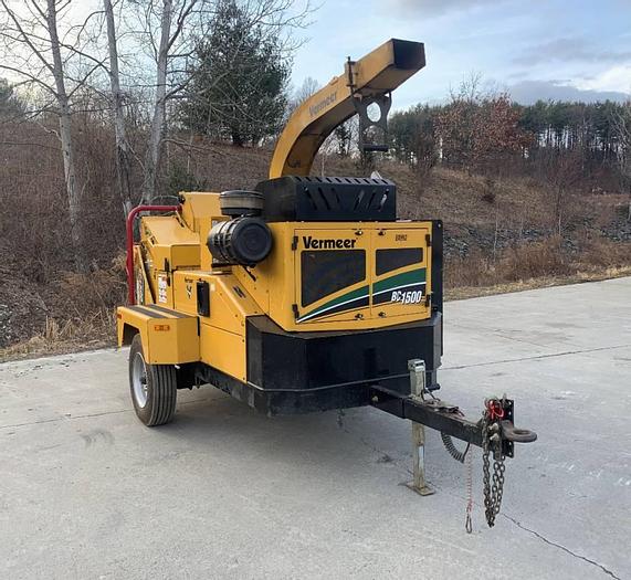 Used 2019 Vermeer BC1500XL GAS Brush Chipper