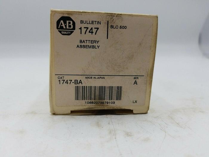 Allen Bradley SLC PLC SLC500 Battery 1747-BA Ser A