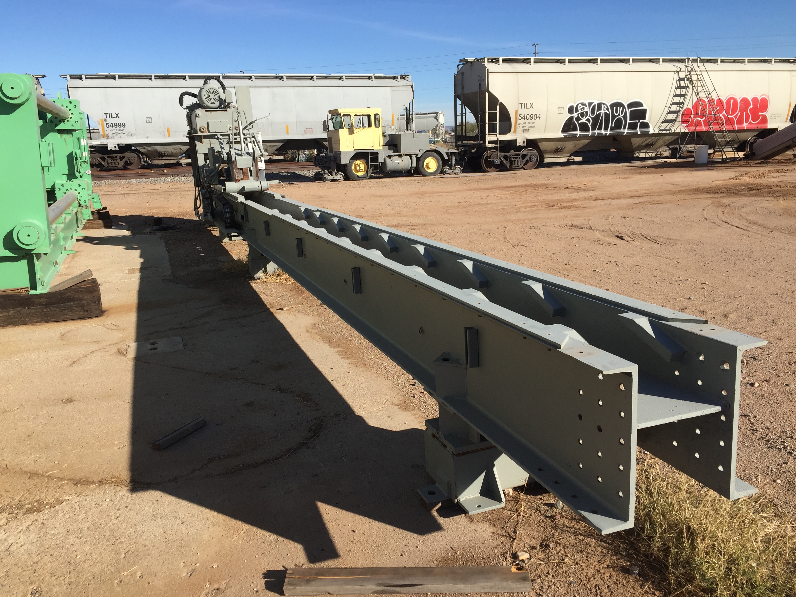 Used 40 Ton x  50 ft. Wean Hydraulic Extrusion Stretcher