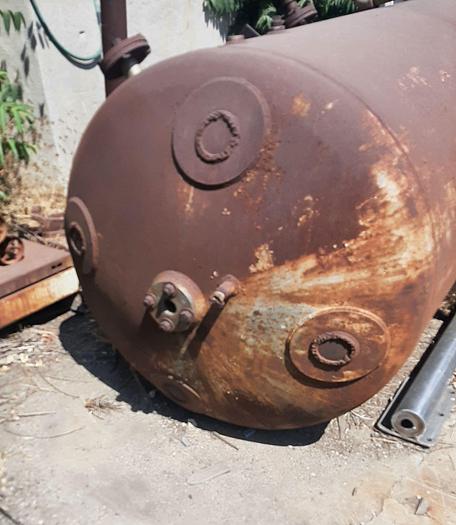 Used Tank, 600 Gallon, S/st, 3 HP Agit, Coil, #Z691880