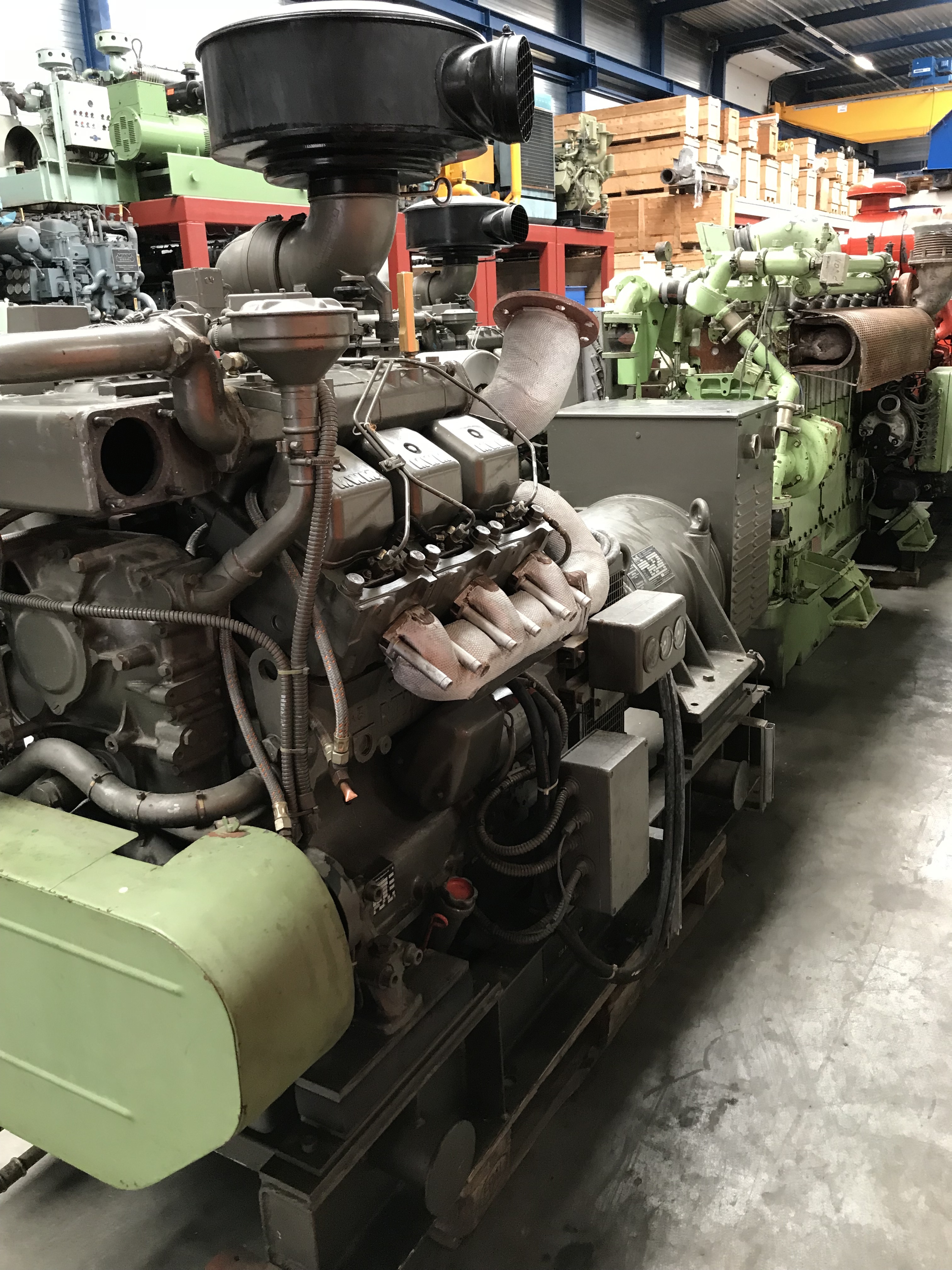 Used 1988 MWM TBD 234-V6 / A.VAN KAICK GEN.SET 250 KVA