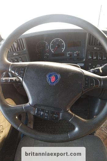 Used 2007 SCANIA R420 6X2 lift steer axle 50 ton tractor unit