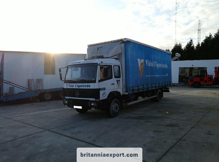 Used 1994 MERCEDES-BENZ 1217 curtainsider