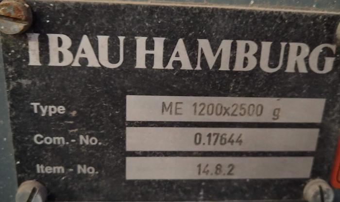 Usado IBAU HAMBURG ME 1200X2500