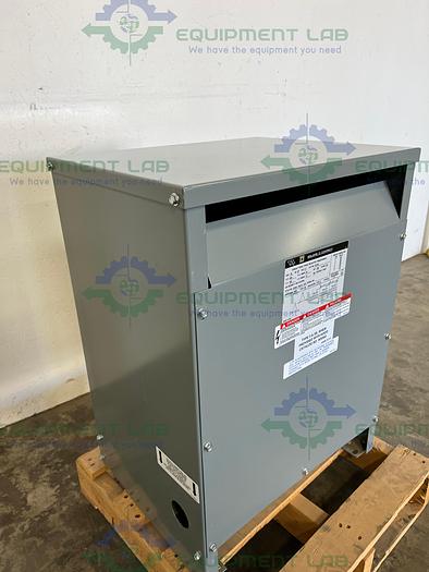Used Square D  30T6H Sorgel Three Phase Insulated Transformer 30 kVA 480HV x 240LV