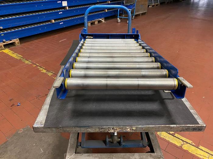 Gebraucht Klapp-Element Durchgangsklappe Overbeck Fördertechnik Rollenbahn