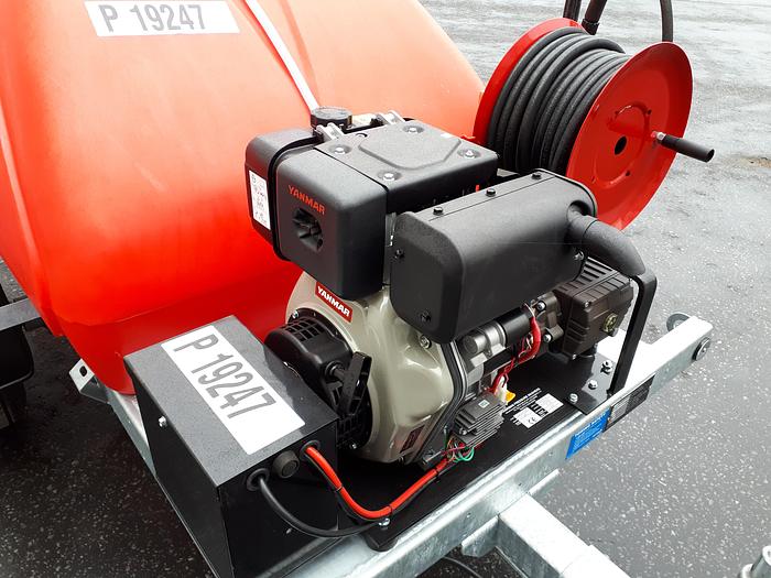 Taskman BW200 DY15E TRAILER BOWSER DIESEL WASHER