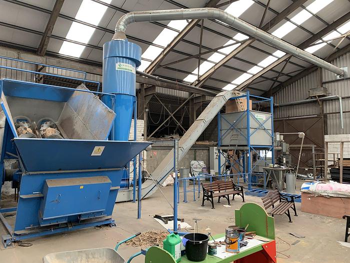 Used Miscanthus Briquetting Plant