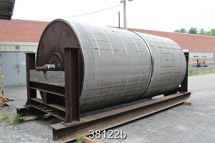 Used Impco 8'x16' Vacuum Washer Cylinder #38122