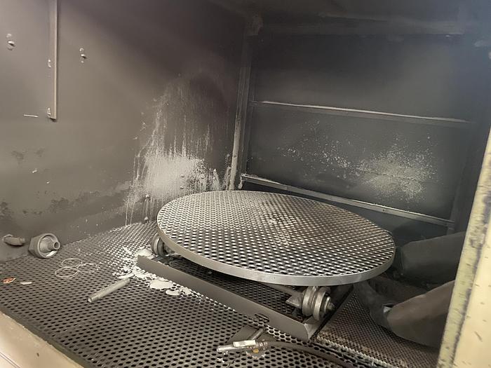 Used Empire PF-6060 Pro-Finish Shot blast Cabinet