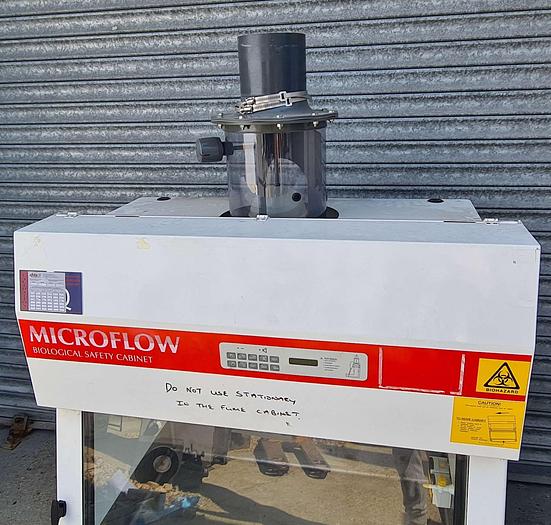 Used Microflow M50713/2 Biological Safety Cabinet