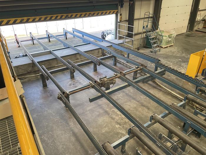 Gebruikt Almab – Stenner – Leadermac high speed resaw-planing line