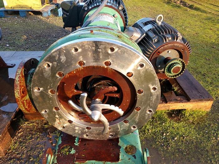 Used Pump, 25 HP, Vaughan, Chopper Pump, Mdl HF4RCS, #C741987