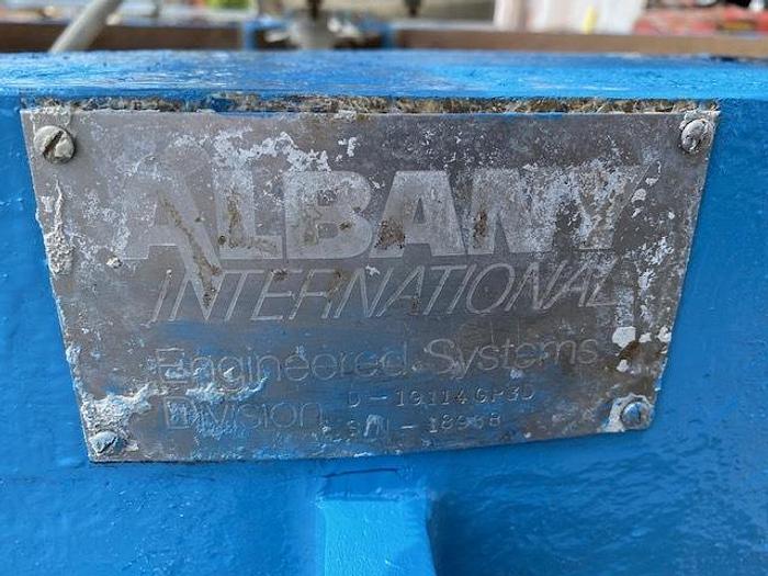 Used AES  6 ' DIAMETER GRAVITY STRAINER CARBON FIBER BODY