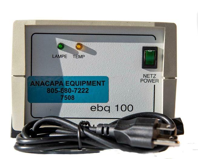 Used Lej Jena Ebq 100 DC Microscope Mercury Lamp Power Supply USED (7508) W