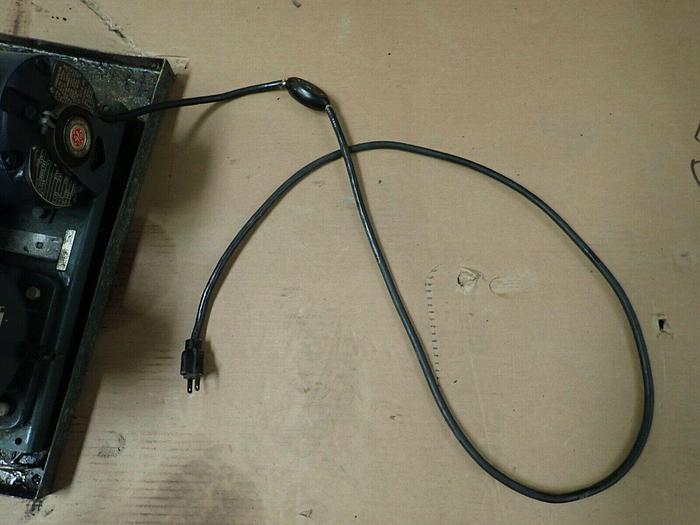 Used Cenco 91305 HYVAC 2 Vacuum Pump w/ GE Motor 5KC35KG147, 1/4 HP, 1725 RPM