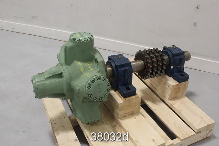 Used Kawasaki Staffa HST-13769 Dual Displacement High Power Radial Piston Type Motor #38032