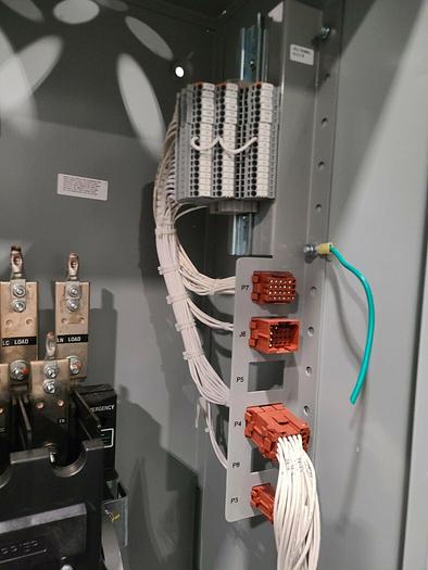 Used Emerson Power Transfer Station with Asco Transfer Switch and PLC 208V 3 Phase