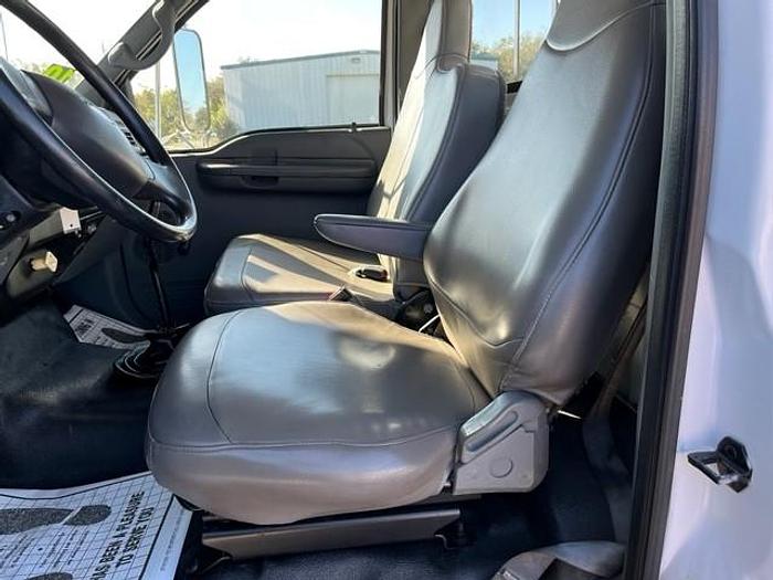 Used C59623 Terex Hiranger XT60 65ft Bucket Boom on 2010 Ford F750 Forestry Dump Truck