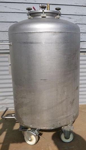 Used Tank, 92 Gallon, S/st, 28" X 30", Jkt, DT/DB, E #S743588