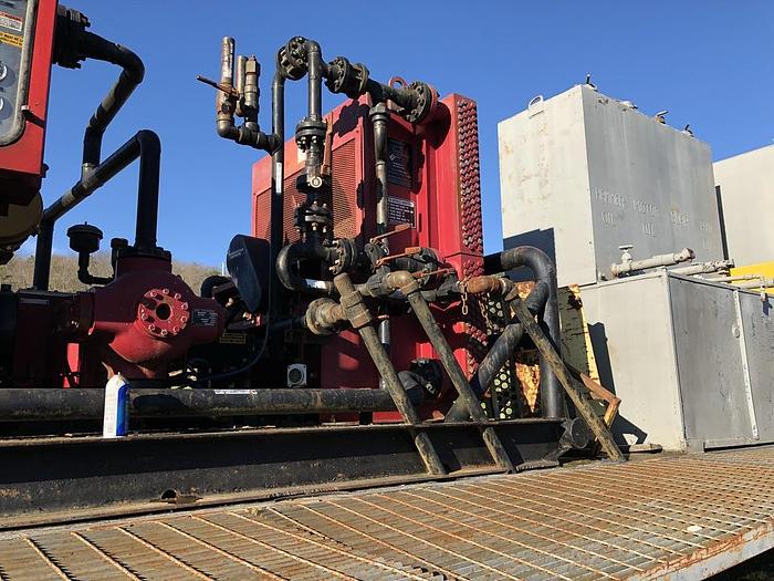 Used 2004 Ariel IR Air compressor with Ariel Booster Compressor oil field