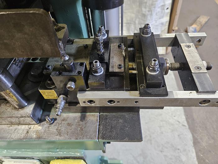 Used 10 Ton Mechanical Punch Press with 3" Rapid Air Feed Stamping Brass Steel Automatic or Single Operation... Excellent Condition!