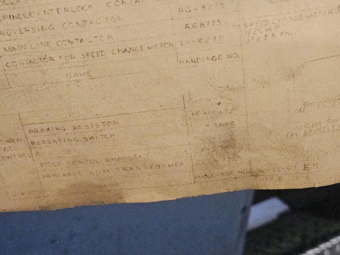 Used Hardinge Metal Lathe DSM 59 with Cross Slide and Working Tail Stock 220V