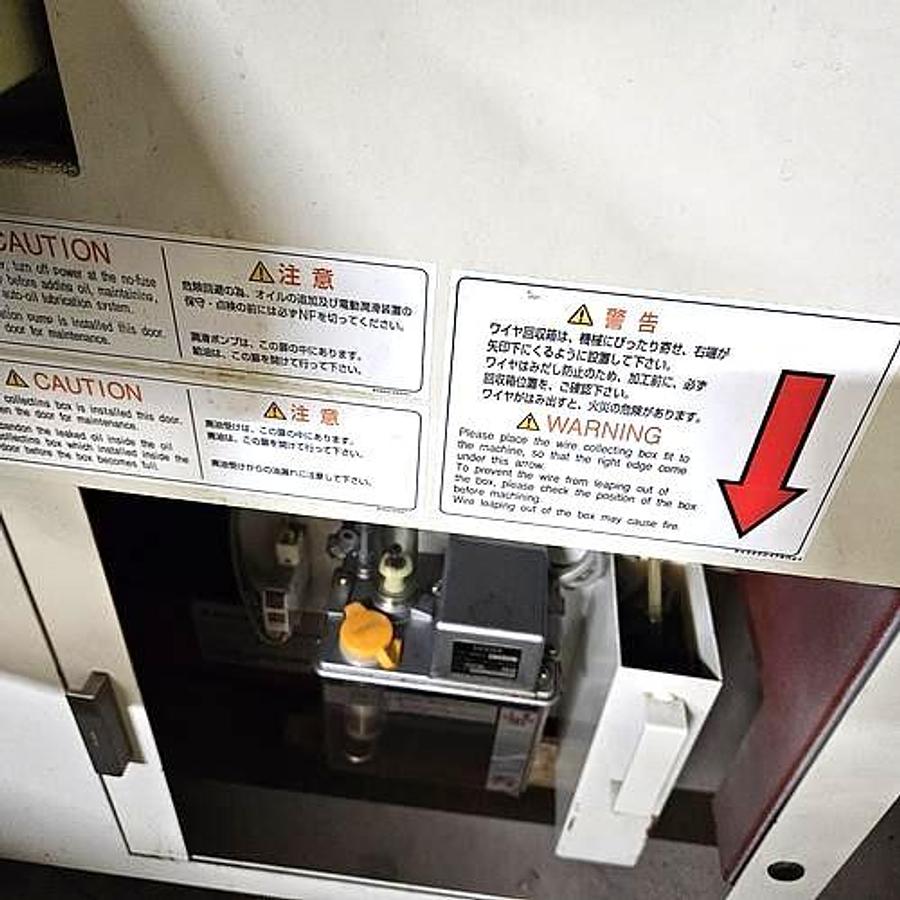 Used MITSUBISHI FA20 CNC WIRE EDM – W21FA-2 – AUTO WIRE THREADING – SUBMERGED MACHINING – U/V TAPER – CHILLER / FILTRATION SYSTEM – COMPLETE MACHINE