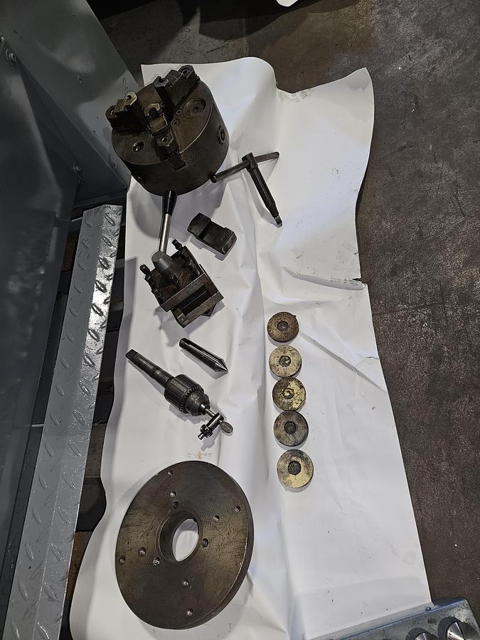 Used SHARP 1340E ENGINE LATHE – 13" x 40" – EXTENSIVE TOOLING – EXCELLENT CONDITION!!