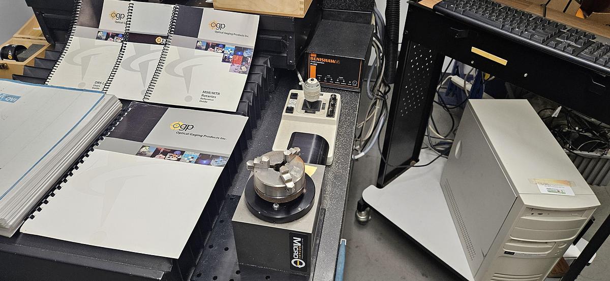 Used OGP Quest / Vantage 450 CMM Smart Scope Optical Laser Gauging Measuring Machine Auto Measurement with Rotary Table & Probe