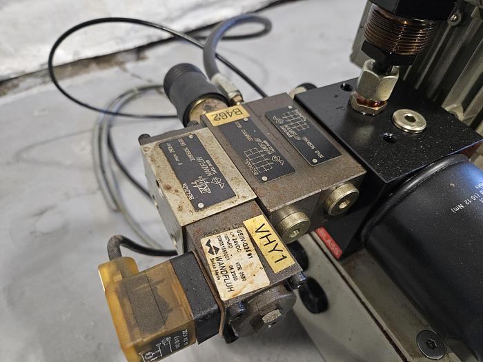Used Bachofen Hydraulik HA3BL190 Hydraulic Pump with Valves
