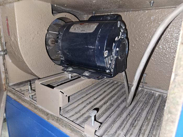 Refurbished Double Head Polishing Buffing Self Contained Machine with Dust Collector 220V 3450 RPM