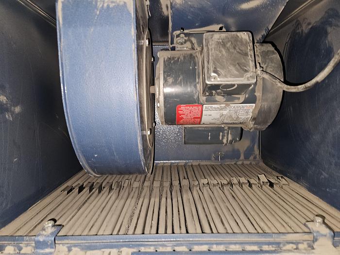 Used Double Head Polishing Buffing Machine with Built-in Dust Collector 110V 