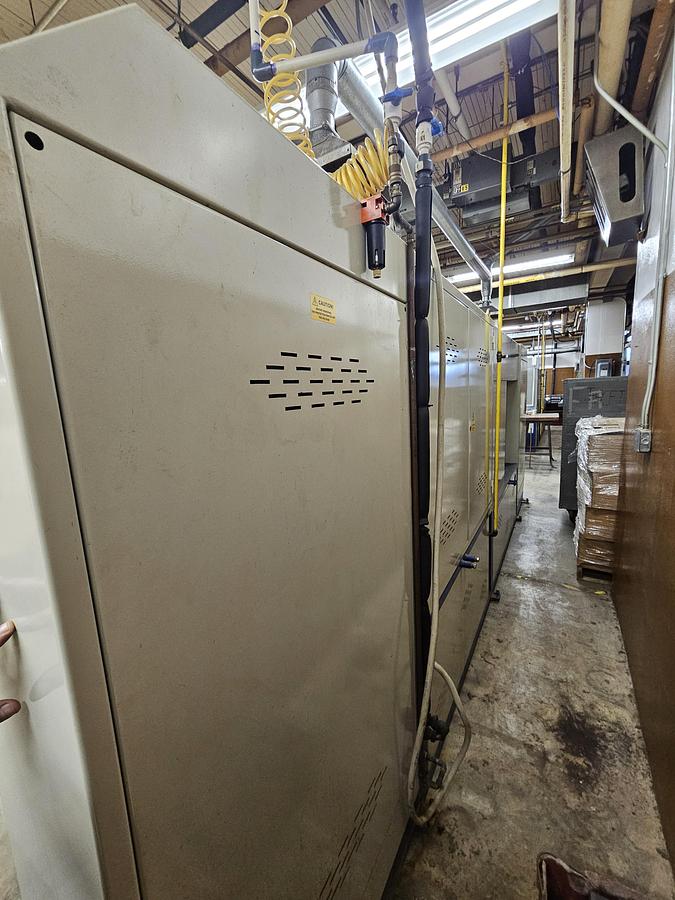 Used 2006 G.B. F.lli Bertoncello Srl. LINX 104 Four Strand Wire Annealing Furnace for continuous annealing of wires and metal strips