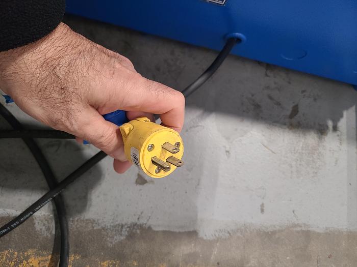 Used Rapid 50 Amp 12 Volt DC Plating Rectifier Power Supply 110 Volt