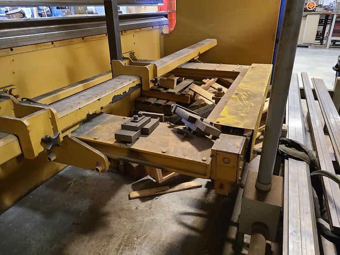 Used Standard Metal Brake Model AB 200 with Back Gauge  Serial Number F100321291