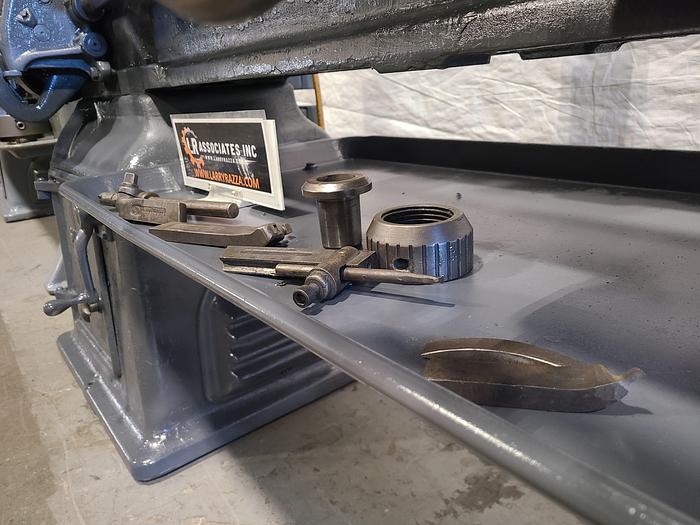 Used Southbend 16 x 60 Metal Lathe 220 Volts 3 Phase with Collets, Collet Changer, Taper Attachment and Threading Plus 4 Jawchucks