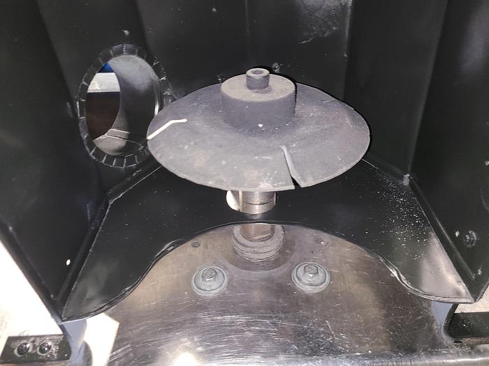 Used Custom Lapping Machine Center with Variable Speed Frequency Drive Complete with Table, Hood & Work Light