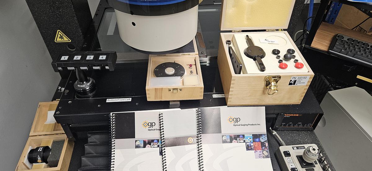 Used OGP Quest / Vantage 450 CMM Smart Scope Optical Laser Gauging Measuring Machine Auto Measurement with Rotary Table & Probe
