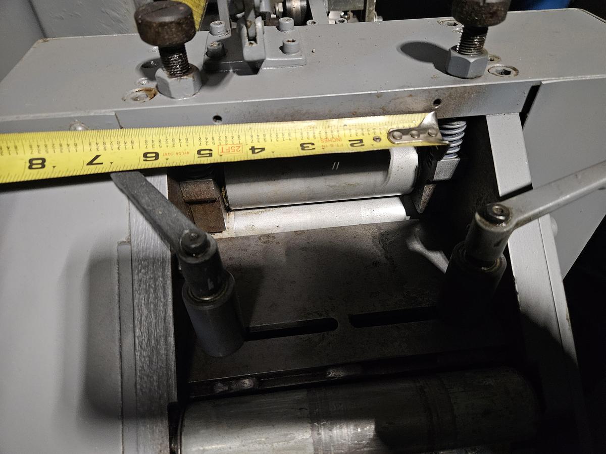 Used Coil Handling Equipment SMLT 4 inch Servo Feed System with Servo-Matic Controller