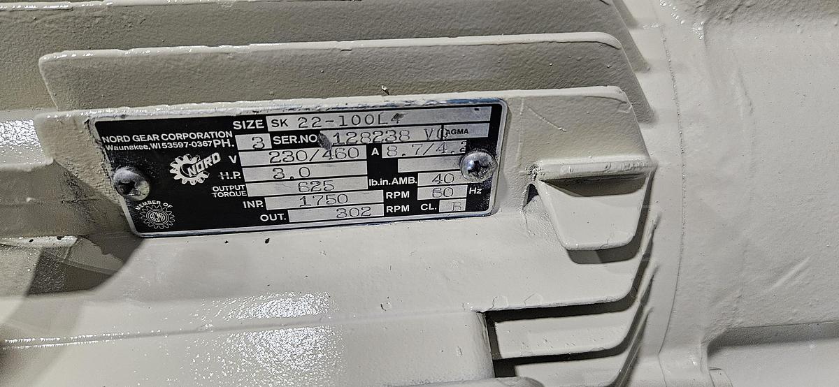 Used NELMOR G810LS LOW-SPEED PLASTIC GRANULATOR – 8" X 10" – 3 HP – GEARED LOW-SPEED DRIVE – 230V 3 PHASE – SHARP KNIVES – BIN DISCHARGE – HEAVY-DUTY
