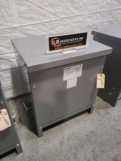 Used Dongan 30 KVA 3 Phase Transformer 208/240/480 Primary 400Y/230  Secondary Tested!