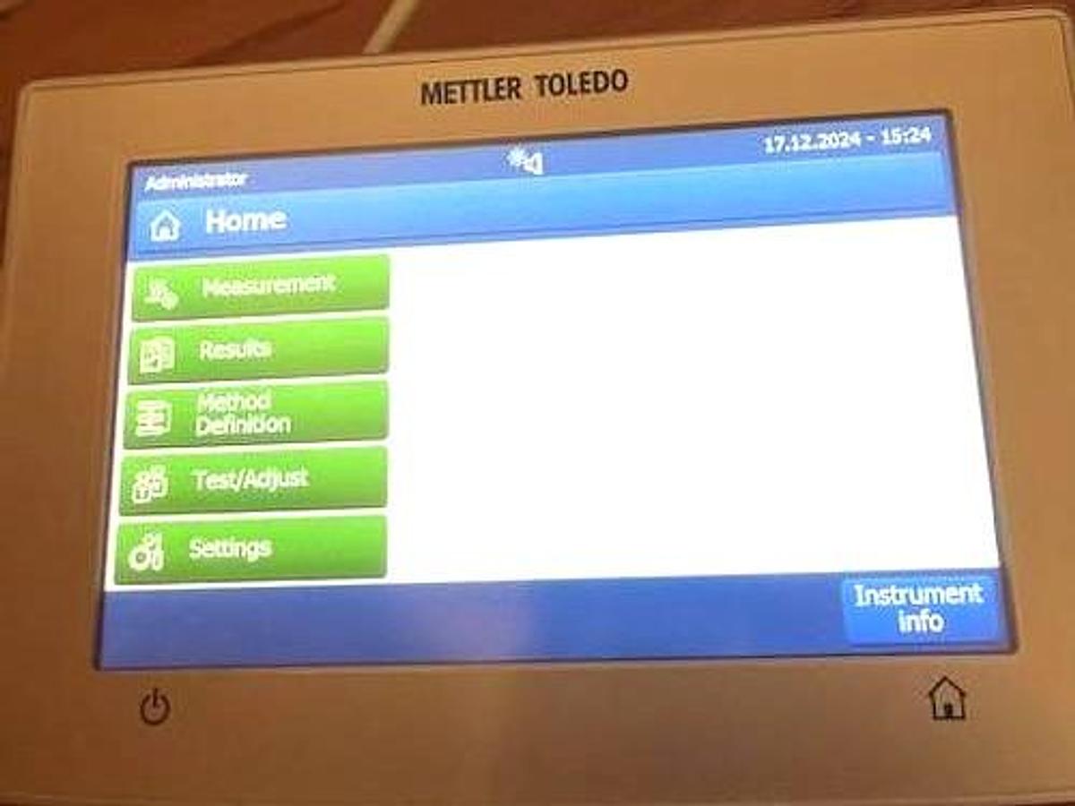 Used Mettler Toledo Halogen Moisture Analyzer HS153