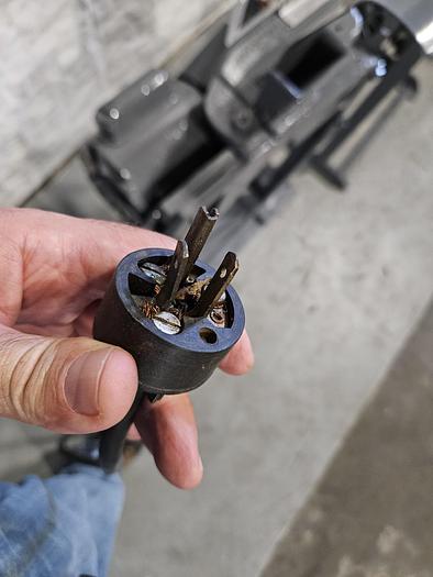 Used Durant Scrap Metal Stock Chopper Recycle Brass Copper Steel Max Thickness 18 Gauge