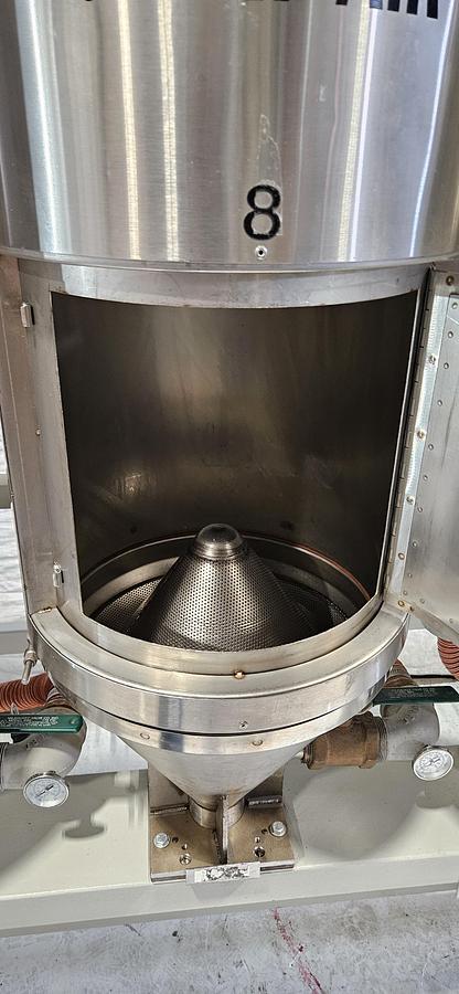 Used DRI-AIR HP4-X300 CENTRAL DESICCANT RESIN DRYING SYSTEM – (5) RH60 STAINLESS STEEL HOPPERS – HIGH TEMPERATURE CONFIGURATION- FOR INJECTION MOLDING – 480V / 3 PHASE