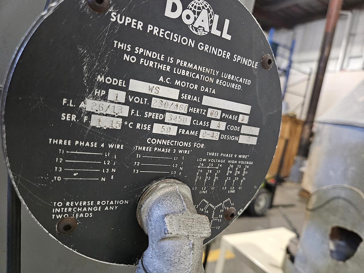 Used DoAll 6x18 Automatic Surface Grinder w/ Magnetic Chuck – Precision Machine Tool