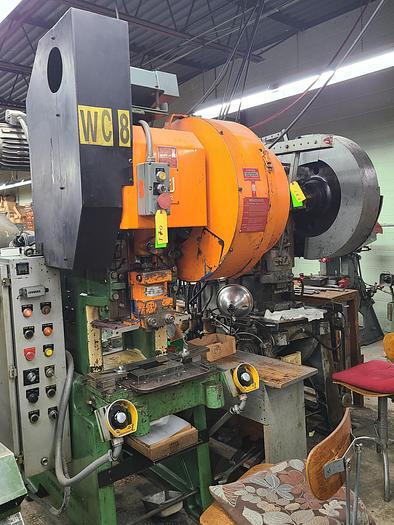 Used L & J Press 25 Ton Punch Press with Variable Speed and Press Monitor Control